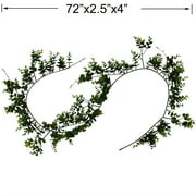 Mainstays 6' Artifical Green Boxwood Decorative Garland, Not in Pot.