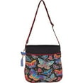 thumbnail image 2 of Laurel Burch Butterflies Crossbody Bag (Multi), 2 of 4