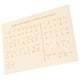 thumbnail image 3 of ColoMX Tablero de números de letras Braille, tablero de aprendizaje de madera, tablero de aprendizaje Braille, personas ciegas esenciales, 3 of 7