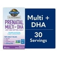 thumbnail image 4 of (2 pack) Garden of Life Dr. Formulated Prenatal Pregnancy Women's Multivitamins + DHA with Folate & Iron for Mom's Nutrition & Baby's Development, 30 Count, 4 of 12