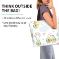 thumbnail image 2 of Disketp Green Blue Avocado Bolsa Tote Estampada para Mujer, Bolso de Hombro y de Mano para Compras y Viajes, 2 of 8