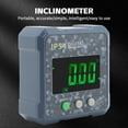 thumbnail image 2 of TFixol Détecteur d'Angle Numérique Compact avec Base Magnétique, Écran Rétroéclairé LCD, Camouflage Vert, Résolution de 0,05°, Précision de ±0,2°, Plage de 4x90°, Comprend Tournevis et Manuel, 2 of 6