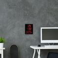 thumbnail image 2 of Artissimo Designs First Order Red Shapes Printed Canvas - 6.5W x 8.5H x .5D, 2 of 2