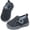 BlackGrey, variant on Baby Shoes Boys Girls First Walking Shoes Infant Lightweight Slip On Shoe