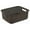 Espresso, variant on Sterilite Short Weave Wicker Pattern Storage Container Basket, Gray (6 Pack)
