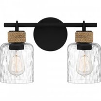 2 Light Vanity Light in Coastal Style-9.25 inches Tall and 14.5 inches Wide Bailey Street Home 71-Bel-4961717