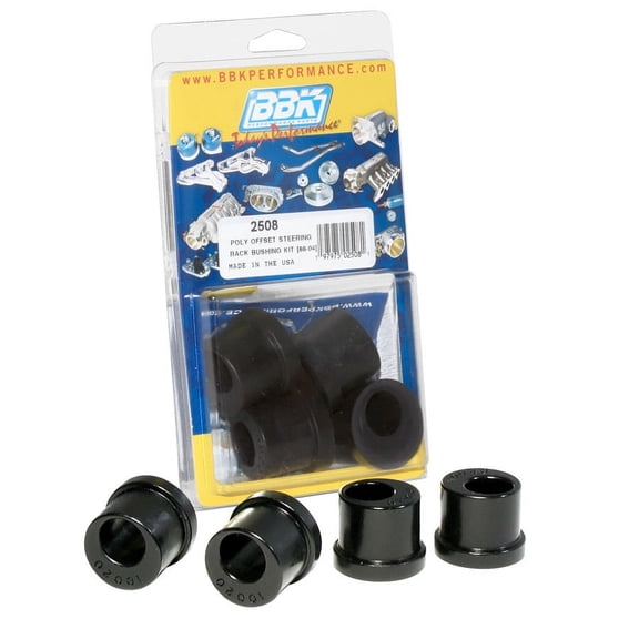 BBK Performance 2508 Polyurethane Offset Rack & Pinion Bushings Fits select: 1996-2004 FORD MUSTANG, 1994 FORD MUSTANG GT