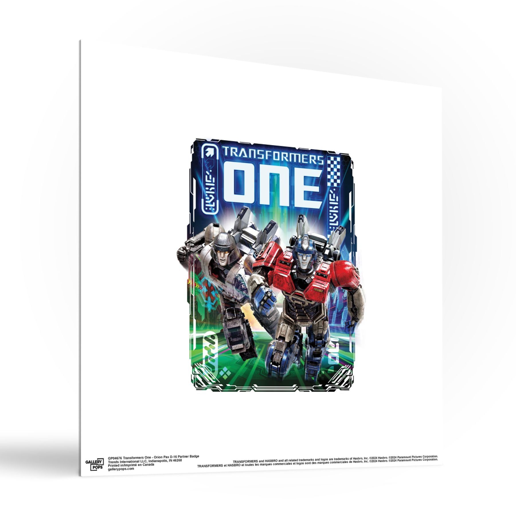 TRANSFORMERS ONE カード 22枚セット Gallery Pops Transformers One - Orion Pax D-16 Partner Badge Wall