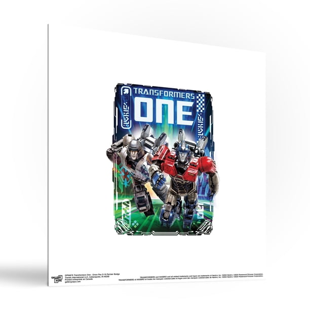 Gallery Pops Transformers One - Orion Pax D-16 Partner Badge Wall