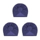 thumbnail image 5 of Qarigey Hijab interior con nudo de turbante, Cruz étnica, estilo Simple, gorros universales lisos, gorro femenino, adornos para fiesta, azul marino Type1 NO1 Qarigey CBP379468, 5 of 6