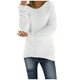 thumbnail image 2 of Pntutb Mujeres Moda O-cuello Suelto Felpa Color sólido Mangas largas Suéter Camiseta tops Pntutb Pntutb-1435, 2 of 4