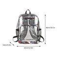 thumbnail image 6 of FAMTKT Clear Backpack Transparent Backpack with Large Capacity for Men and Women Outdoor Sports Morning Running Fitness Backpack Travel Backpack, 6 of 6