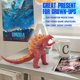 thumbnail image 4 of Figura de acción de Godzilla, el rey de los monstruos, dinosaurio de juguete, Godzilla, serie de películas de monstruos, Godzilla, 18 cm, el mejor regalo para niños, niñas y niños (con aliento, 4 of 5