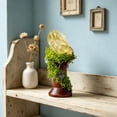 thumbnail image 4 of Adorno Decorativo con Base de Madera y Piedras Naturales – Paisaje de Bosque con Flores Secas para Decoración de Escritorio, Estante Del Hogar, Regalo Navideño, 4 of 6