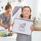 thumbnail image 1 of pstuiky Pizarra magnética de doble cara A4 para niños pizarra de escritorio tablero de dibujo para el hogar tablero de mensajes borrable pizarra de enseñanza, 1 of 7