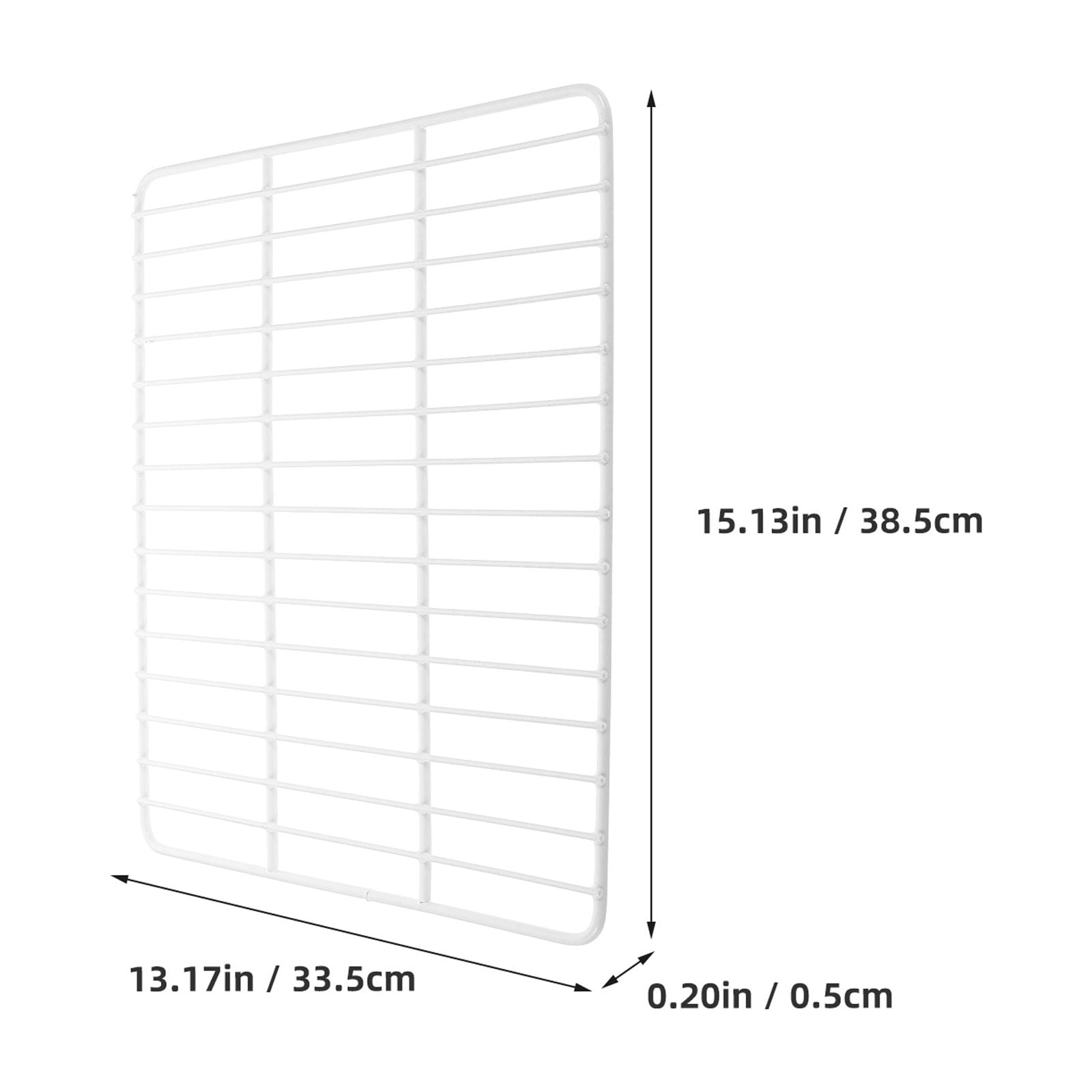 HEMOTON  Replacement Shelf for Fridge Commercial Freezer Shelves White