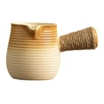 thumbnail image 2 of Tetera de cerámica, tetera, tetera de hojas sueltas para hervir agua caliente, teteras para acampar, senderismo, restaurante, casa de té , cambio de horno, M, 2 of 8