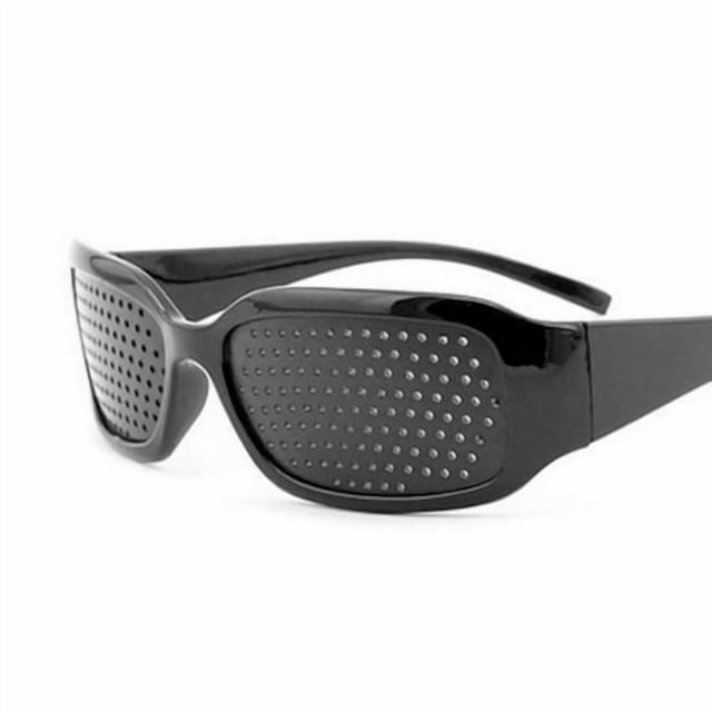 Pinhole Glasses Small Holes Compact Design Glasses Breathable Vision Porous Eyeglasses Convenient Shock Resistant Special Purpose Eyewear