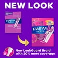 thumbnail image 2 of Tampax Radiant Tampons Multipack, with LeakGuard Braid, Regular/Super/Super Plus, 52 Count, 2 of 13