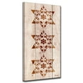 thumbnail image 2 of Ready2HangArt Inspirational Star of David X Wrapped Canvas Wall Art, 2 of 4