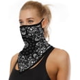 thumbnail image 1 of Earhook Bandanas Face Neck Gaiter Headwear Scarf Dust Wind Sun Protection Ear Hangers Seamless Tube, 1 of 6