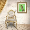 thumbnail image 3 of Warren, Shari 20x24 Gold Ornate Wood Framed with Double Matting Museum Art Print Titled - Party Safari Giraffe, 3 of 4