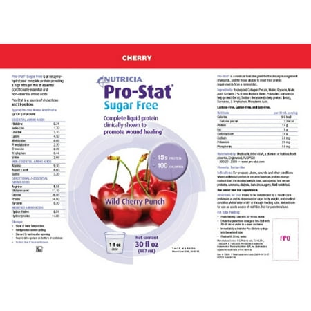 Pro-Stat Original Liquid Protein Supplement 30 oz. Wild Cherry-Case of