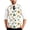 Cyan, variant on St. Patrick's Day Vest for Men Casual Shamrock Printed Sleeveless Knitted Button Cardigan Loose Fit Knitwear
