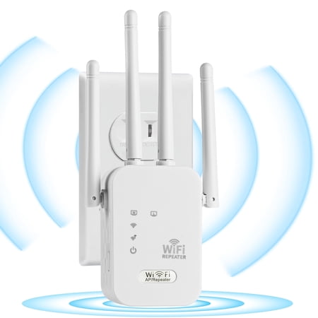 WiFi Extender, 2026 Fastest WiFi Booster 1200Mbps Dual Band (5GHz/2.4GHz) WiFi Extenders Signal Booster for Home, WiFi Repeater with Ethernet Port Covers up to 12880sq. ft and 55 Devices-Medium