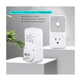thumbnail image 5 of Protector Voltaje Refrigerador Lavadora Doméstico,2 pcs blanco, 5 of 5