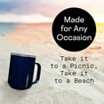 thumbnail image 7 of Corkcicle Triple Insulated Coffee Mug with Lid and Handle, Midnight Navy, 16 oz – Stainless Steel Travel Mug Keeps Beverages Hot for 3+ Hours – Non-Slip, Easy-Grip, Spill-Resistant Tumbler, 7 of 7