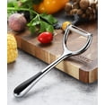 thumbnail image 5 of Stainless Steel Sharp Peeler Fruit Apple Vegetable Potato Y Peeler, Sliver, 5 of 9