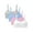 White+Pink+Blue+Gray, variant on Ingzy 4-pack Teens Girls Training Bra Comfort Stretch Cami Bralette Cotton Padded Sports Bra for Big Girls 10-18 Years