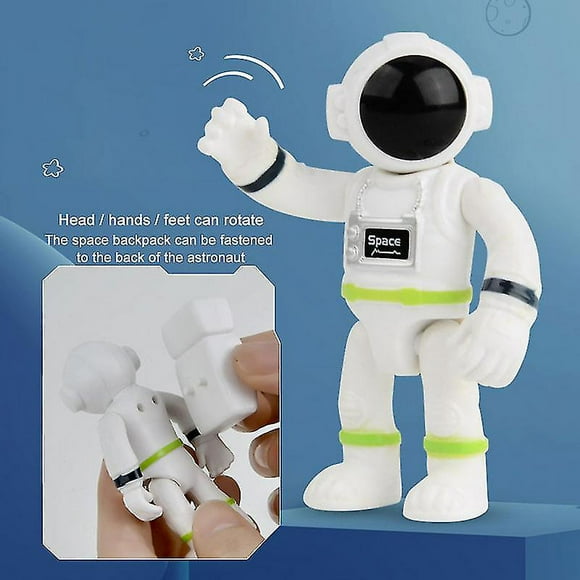 Space Rocket Toy Astronaut Spacep Toy Kids Early Education Toy Birthday Gift For Boys Girls-siniker