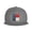 Gray, variant on Snapback Hat Retro North-Carolina Flag Adjustable Flat Bill Brim Hat for Men Women Casual Wear Black