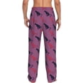 thumbnail image 3 of Xecao Leopard Print Men's Straight Lounge Pajama Pants: The Ultimate in Comfortable Sleepwear, 3 of 9