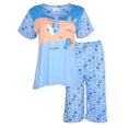 thumbnail image 2 of JEFFRICO Womens Capri Set Sleepwear Soft Pajamas Sleep Nightshirts, 2 of 6