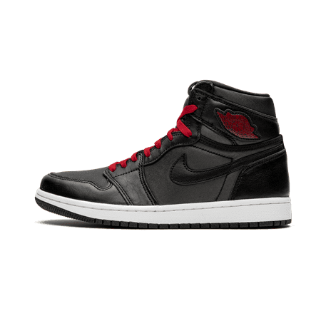 Jordan MENS Air Jordan 1 Retro High OG "Black Satin/Gym Red" 555088 060 from Stadium Goods