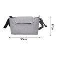 thumbnail image 2 of Bolsa organizadora para cochecito de bebé, bolsa organizadora para cochecito de bebé, gran capacidad multifuncional, 2 of 5
