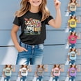 thumbnail image 3 of Girls Easter Tshirts Vintage Comfy Black Egg Summer Easter Tshirt 2026 Boys Happy Easter Funny Short Sleeve Tee Tops, 3 of 5