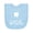 AE-Light Blue, variant on Inktastic I Got My First Tooth Announcement Newborn Bib
