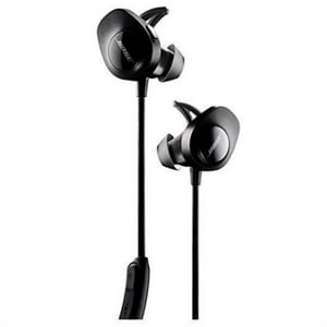 Bose SoundSport Wireless Earbuds Sweatproof Bluetooth Headphones for Running and Sports Black