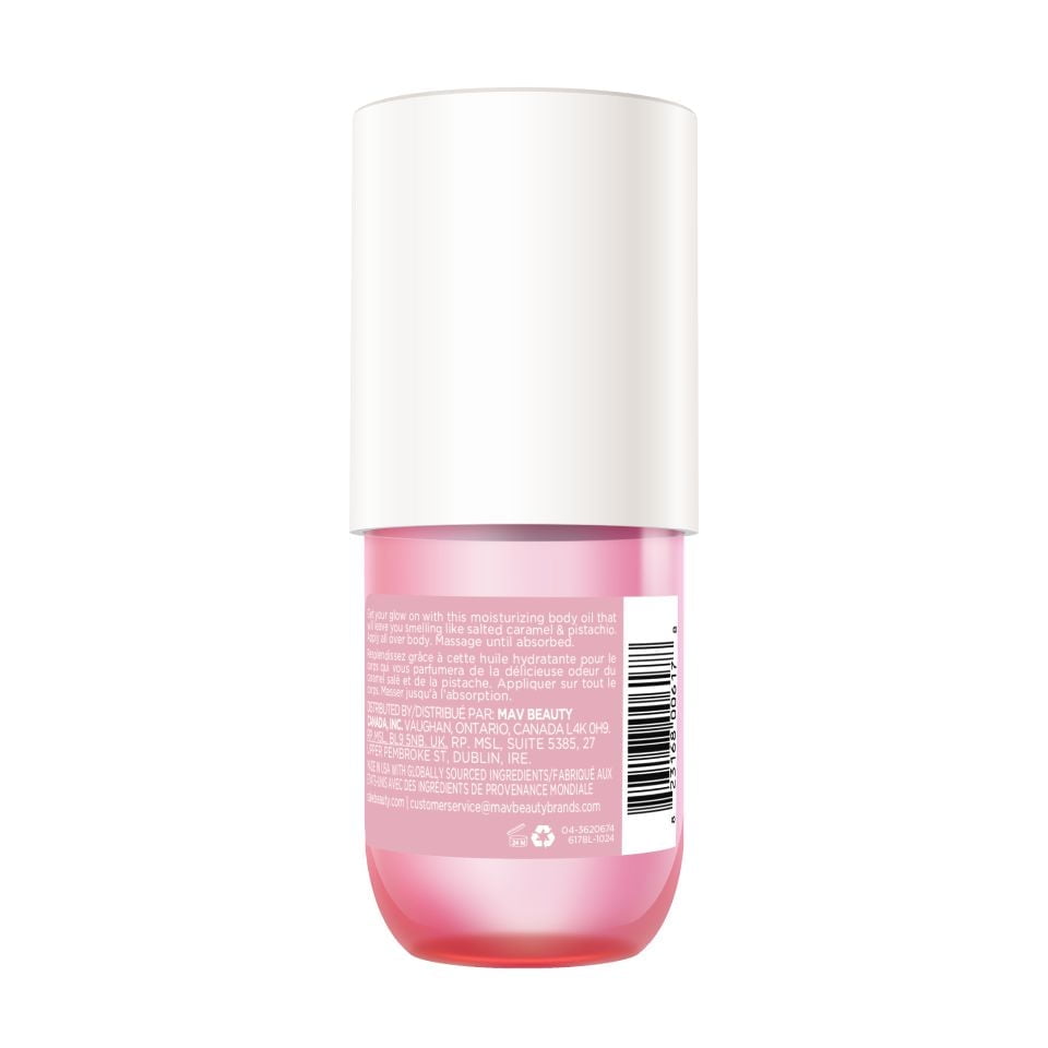 Cake Beauty Body Oil, Desserted Island - Rich & Nourishing Body Oil - Sunny & Sweet Scent - 3.4 Fl Oz