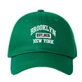 thumbnail image 1 of Unisex USA City Hat Embroidery Washed Distressed Baseball Cap Adjustable Snapback Casual Sporty Style, 1 of 3