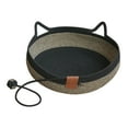 thumbnail image 3 of jinwen Lit pour Chat Panier Nid Résistant aux Griffures Tapis pour Dortoir Chaton Été m, 3 of 9
