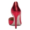 thumbnail image 3 of Jessica Simpson Paryn Meta Red Slip On Pointy Toe Stiletto Heel d'Orsay Pumps (Meta Red, 7), 3 of 4