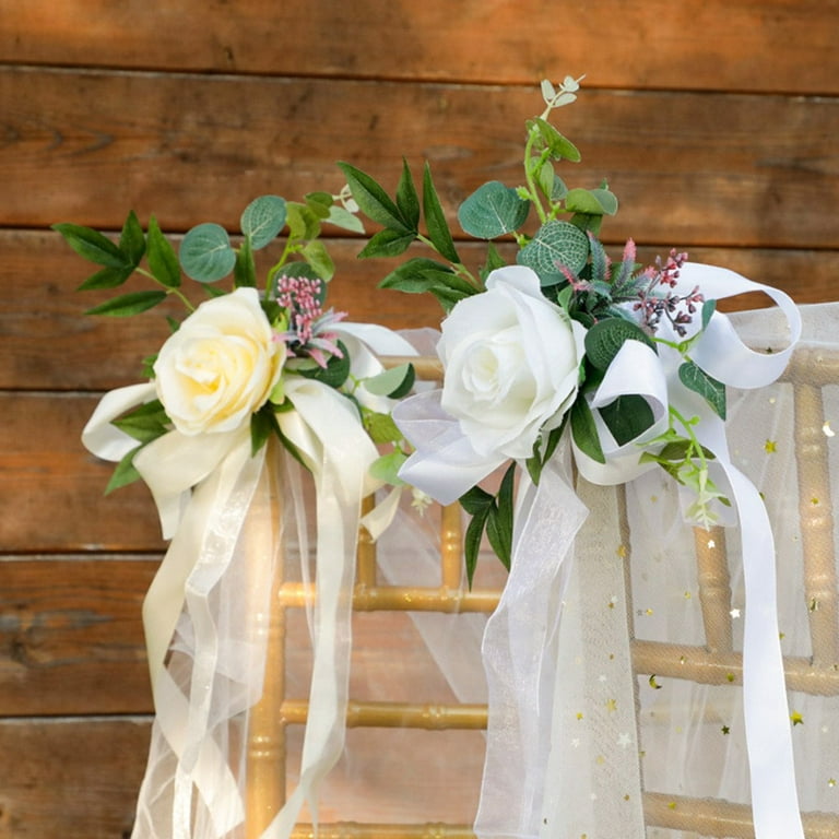 4pcs Artificial Flowers For Diy Wedding