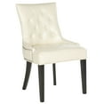 thumbnail image 3 of SAFAVIEH Harlow Glam Tufted Ring Chair with Silver Nailheads, Set of 2, Flat Cream, 3 of 7