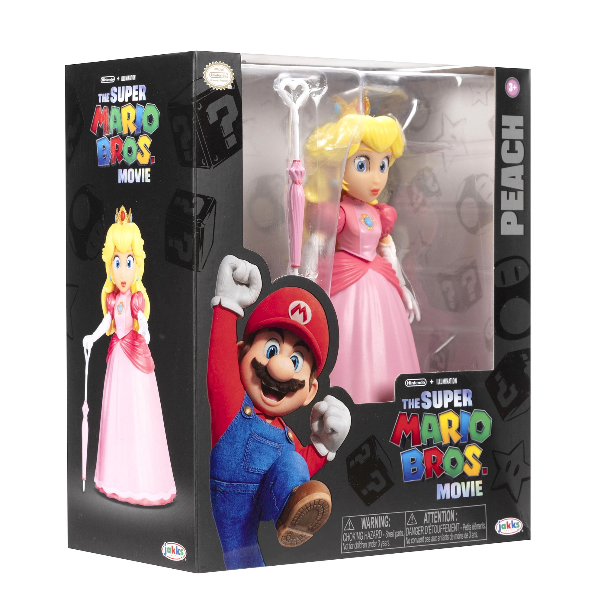 Super Mario Brothers Bros 6 Princess Peach Action Figure Toy Doll Gift  Party