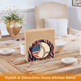 thumbnail image 6 of Yayeee Napkin Holder for Table Set of 2 Kitchen Paper Tissue Organization, Baseball Pattern, 6 of 8
